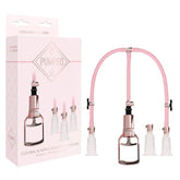 Elevate Your Intimate Experiences - PUMPED Clitoral & Nipple Pump Set Nipple and Clit Clamps
